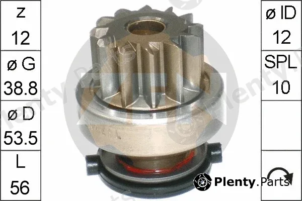 ERA ZN1642 — Freewheel Gear, starter