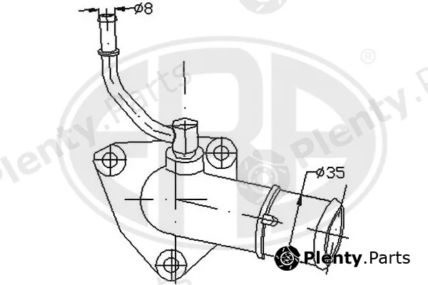 ERA 350277 — Thermostat, coolant
