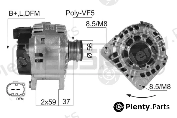ERA 210007A — Alternator