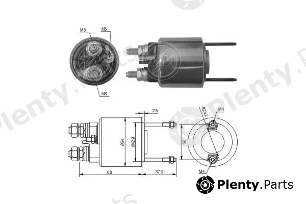 ERA ZM1596 — Solenoid Switch, starter