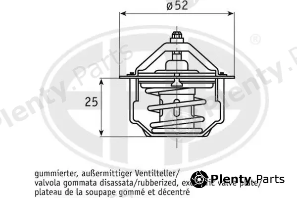 ERA 350351A — Thermostat, coolant