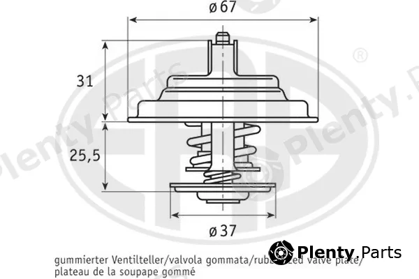 ERA 350327 — Thermostat, coolant