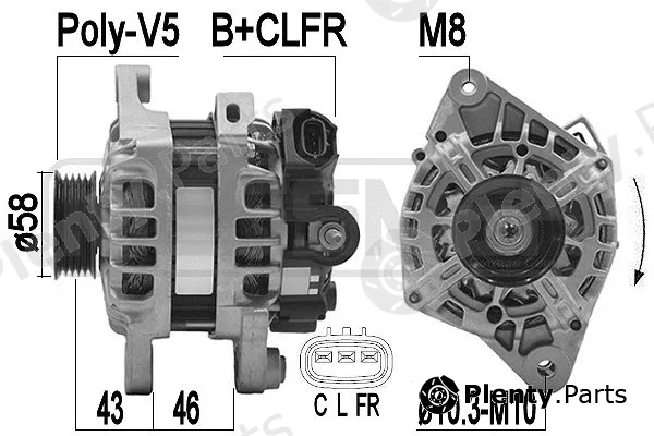 ERA 209491 — Alternator