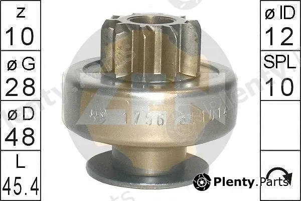 ERA ZN1756 — Freewheel Gear, starter