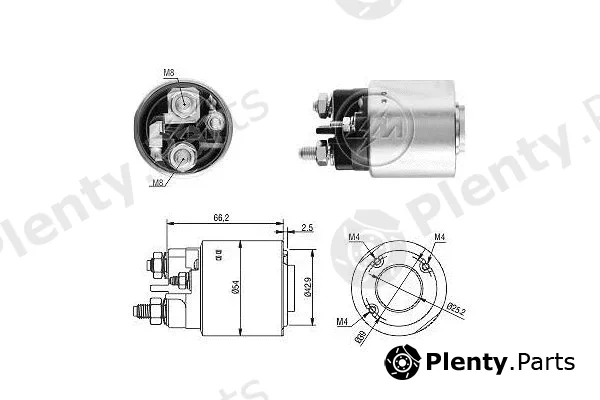 ERA ZM3497 — Solenoid Switch, starter