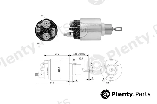 ERA ZM5773 — Solenoid Switch, starter