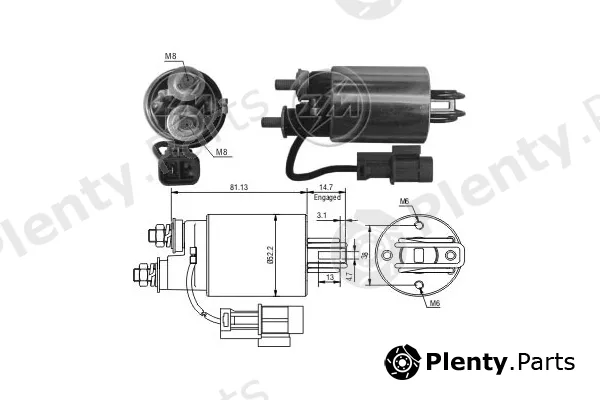 ERA ZM585 — Solenoid Switch, starter