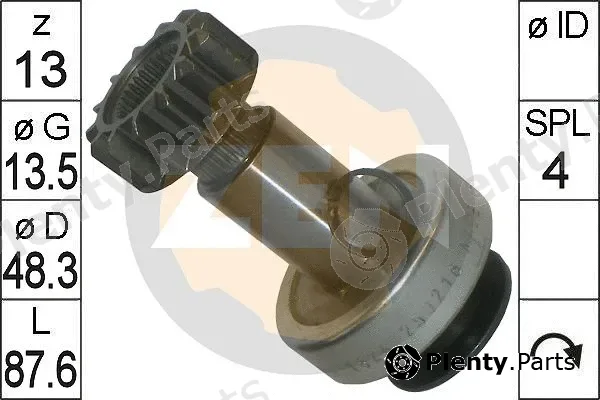 ERA ZN1824 — Freewheel Gear, starter