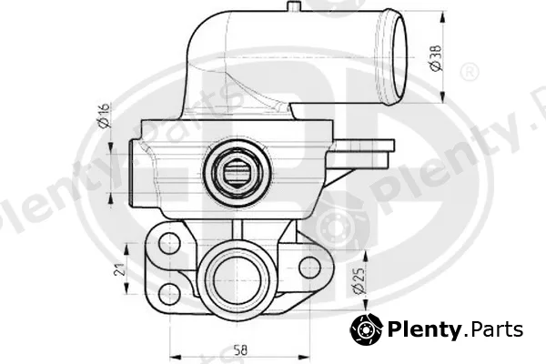 ERA 350245 — Thermostat, coolant