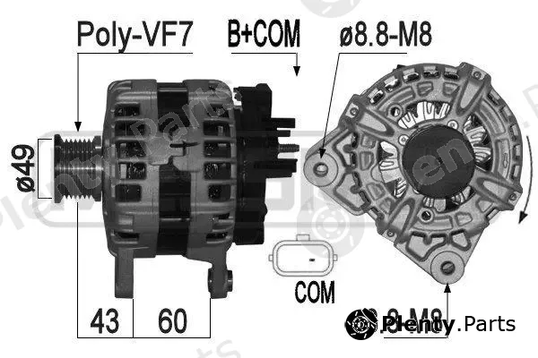ERA 209292A — Alternator