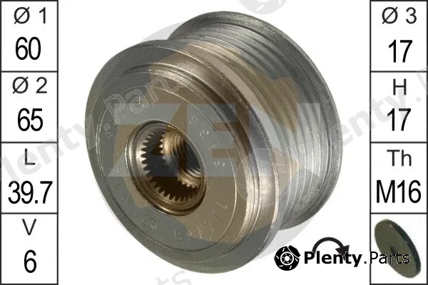 ERA ZN5438 — Alternator Freewheel Clutch