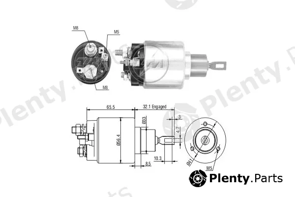 ERA ZM675 — Solenoid Switch, starter