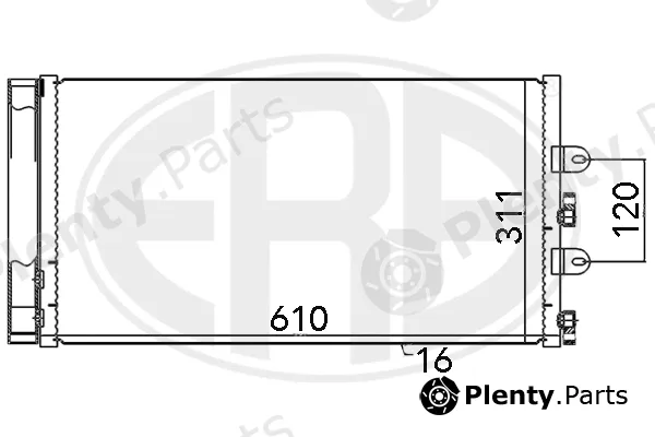 ERA 667018 — Condenser, air conditioning