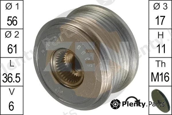 ERA ZN5388 — Alternator Freewheel Clutch