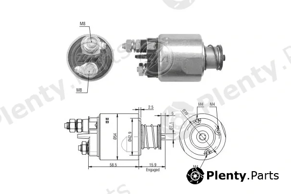 ERA 227059 — Solenoid Switch, starter