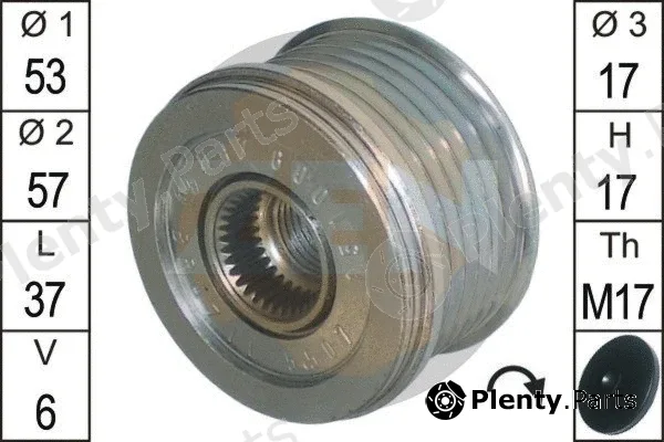 ERA ZN5507 — Alternator Freewheel Clutch