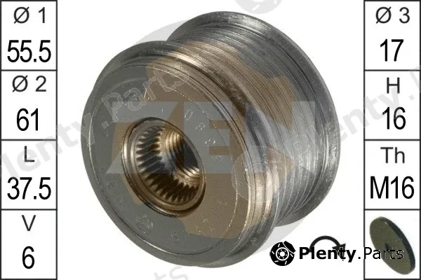 ERA ZN5390 — Alternator Freewheel Clutch
