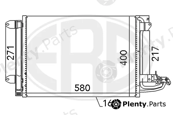 ERA 667003 — Condenser, air conditioning