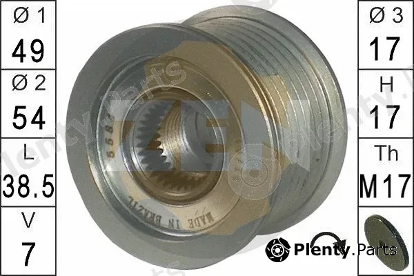 ERA ZN5584 — Alternator Freewheel Clutch