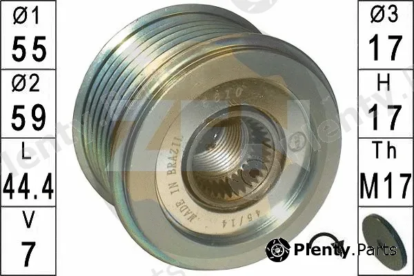 ERA ZN5610 — Alternator Freewheel Clutch