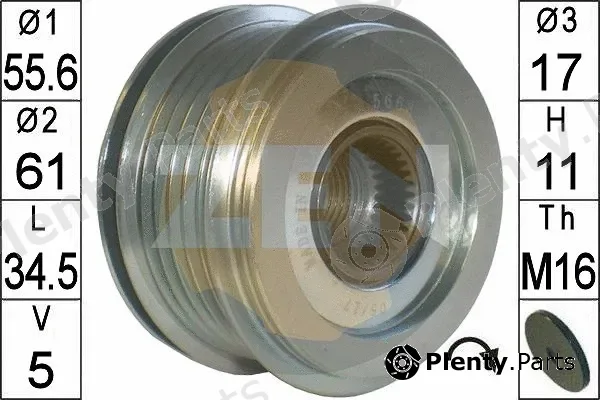 ERA ZN5668 — Alternator Freewheel Clutch