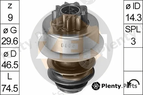 ERA ZN0006 — Freewheel Gear, starter