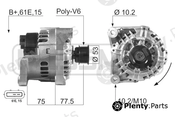 ERA 210012 — Alternator