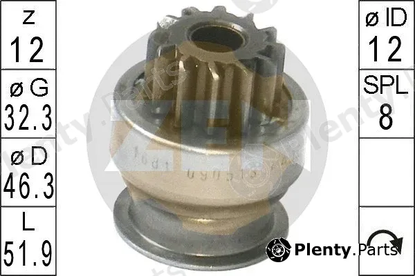 ERA ZN1681 — Freewheel Gear, starter