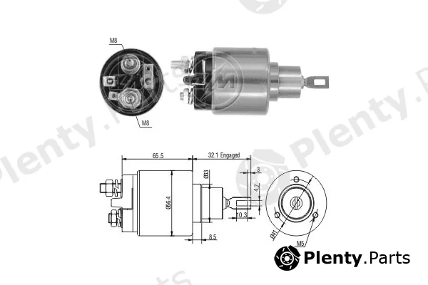 ERA ZM574 — Solenoid Switch, starter