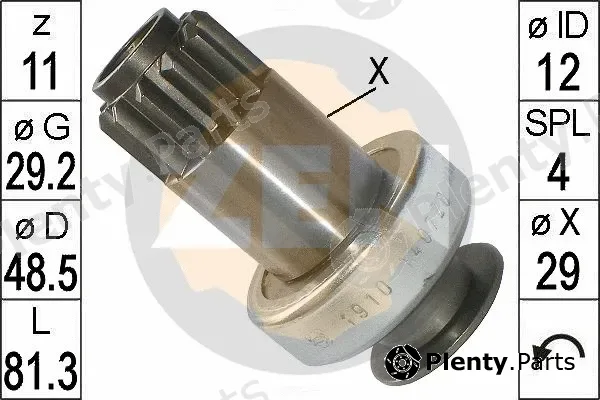 ERA ZN1910 — Freewheel Gear, starter