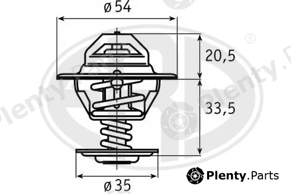 ERA 350153 — Thermostat, coolant