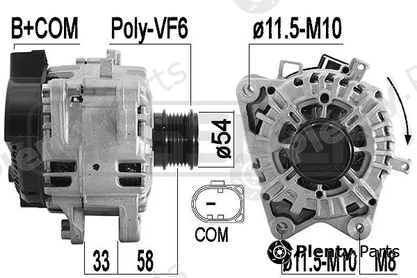 ERA 209588 — Alternator