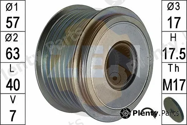 ERA ZN5683 — Alternator Freewheel Clutch