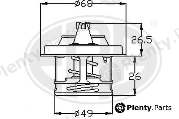 ERA 350299 — Thermostat, coolant