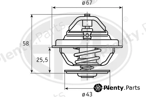 ERA 350301 — Thermostat, coolant