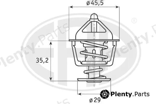 ERA 350240 — Thermostat, coolant
