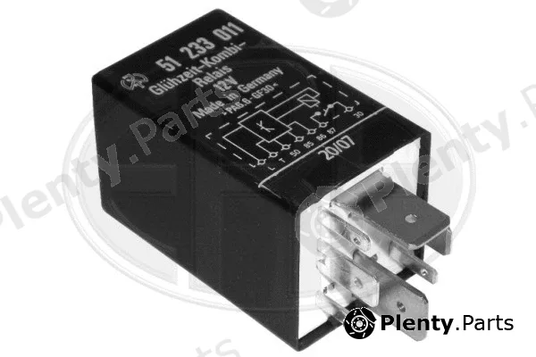 ERA 661139 — Control Unit, glow time