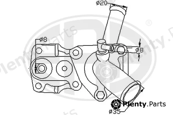 ERA 350361 — Thermostat, coolant