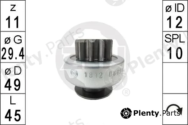 ERA ZN1812 — Freewheel Gear, starter