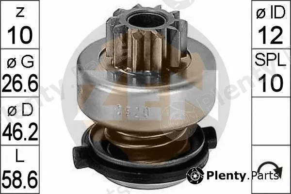 ERA ZN0520 — Freewheel Gear, starter