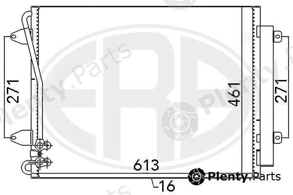 ERA 667108 — Condenser, air conditioning