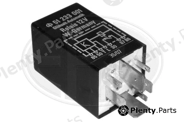 ERA 661137 — Control Unit, glow time