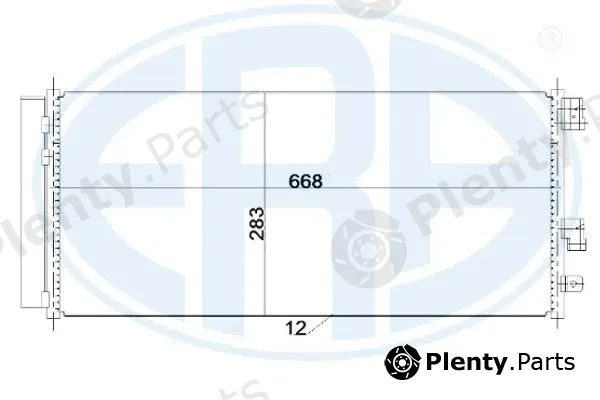 ERA 667242 — Condenser, air conditioning