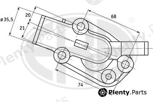 ERA 350330 — Thermostat, coolant