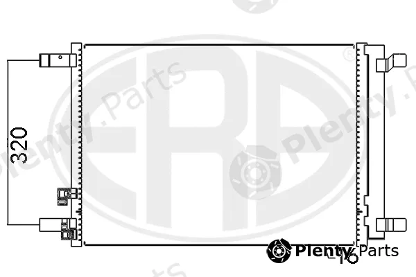 ERA 667094 — Condenser, air conditioning