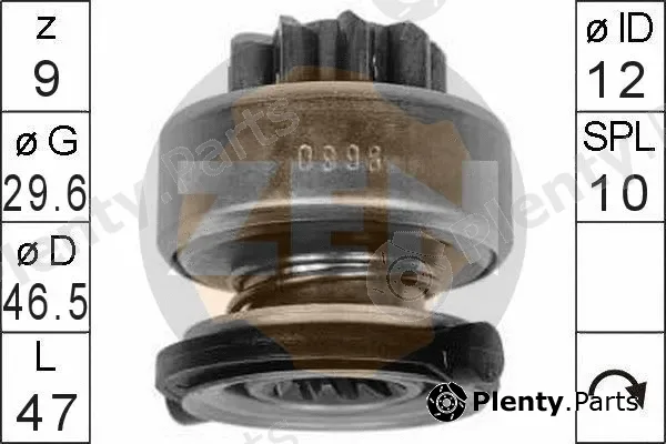 ERA ZN0998 — Freewheel Gear, starter