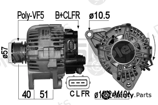 ERA 209006 — Alternator