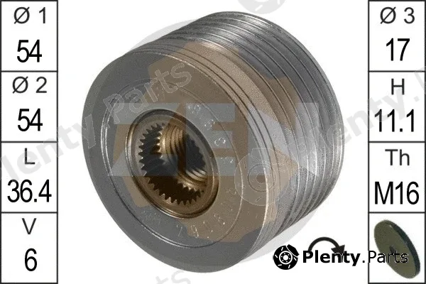 ERA ZN5396 — Alternator Freewheel Clutch