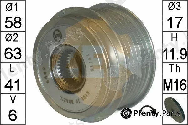 ERA ZN5659 — Alternator Freewheel Clutch
