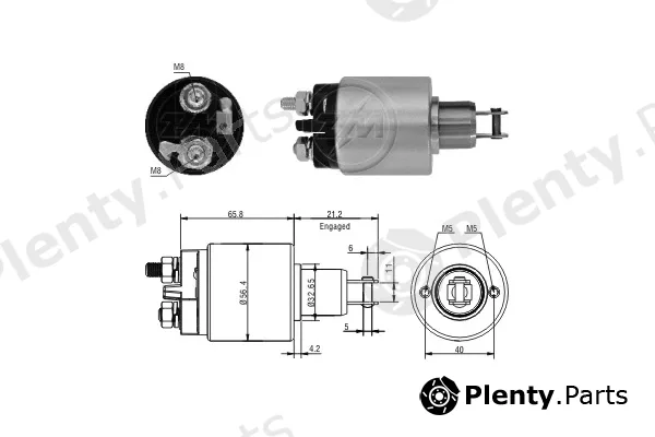ERA ZM3579 — Solenoid Switch, starter